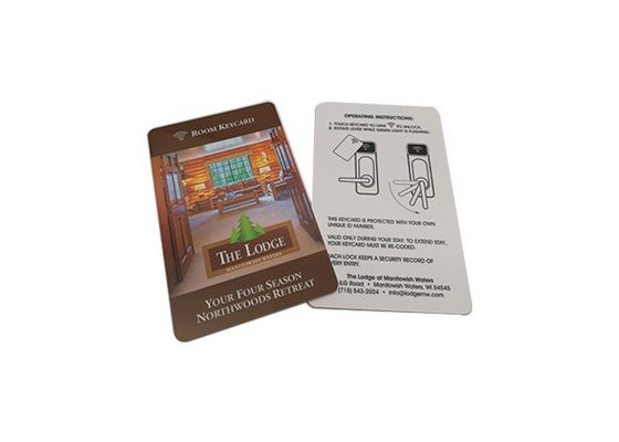1024byte Memoria Camera d'albergo Carte chiave RFID con chip SLI ISO 15693 / ISO 18000