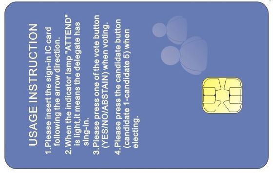 ATMEL 24C256 serie Contact Smart Card per hotel chiave di accesso