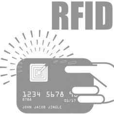 Atmel 13.56Mhz RFID Smart Card Controllo di accesso ISO14443b Protocollo AT88SC6416CRF