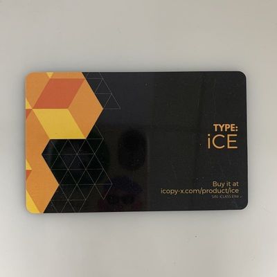 OEM 13.56MHZ UID Cambiabile RFID Smart Card 0,8 mm di spessore con chip 4k byte