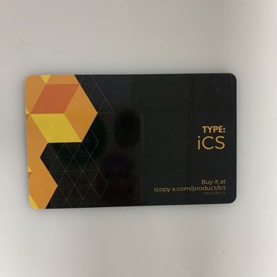 OEM 13.56MHZ UID Cambiabile RFID Smart Card 0,8 mm di spessore con chip 4k byte