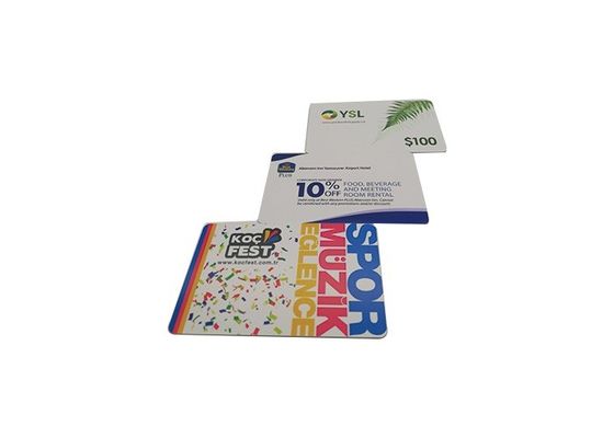 Materiale PVC / PET Carte chiave RFID Controllo accesso Hotel Carte chiave 320 byte Memoria