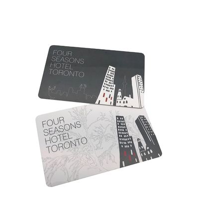 Smart PVC carta di credito di plastica 13.56mhz carta di business RFID NFC bianco in bianco / stampato