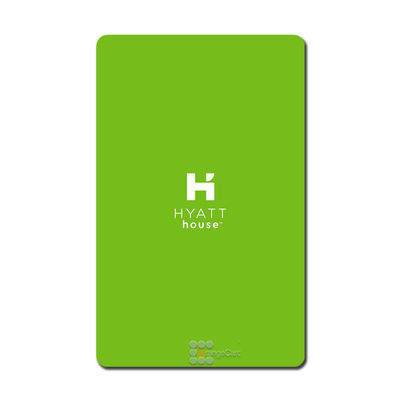 PVC Smart Magnetic Hotel RFID Key Card 0,8-0,9 mm di spessore per il controllo degli accessi
