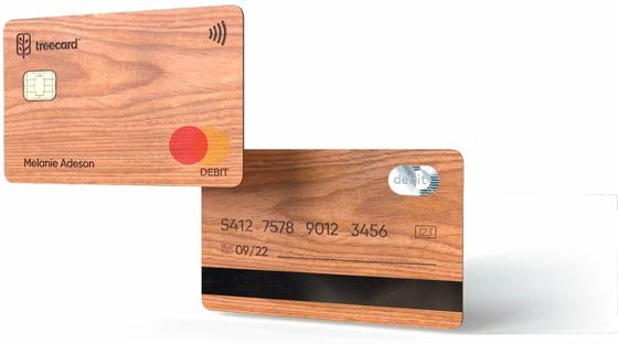 Bambù Legno Controllo dell' Accesso Schede chiave Ving NFC Hotel Schede chiave Facilmente biodegradabile