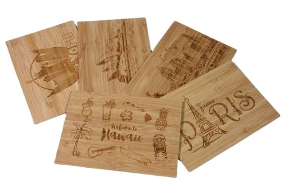 Bambù Legno Controllo dell' Accesso Schede chiave Ving NFC Hotel Schede chiave Facilmente biodegradabile