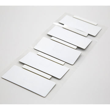 Etichette UHF RFID stampate flessibili sul metallo 45.0x8.0mm Etichette UHF RFID metal