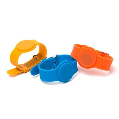 Braccialetto RFID in silicone colorato NFC con pagamenti in contanti, Braccialetto RFID per eventi