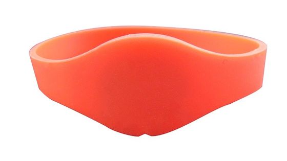 13.56MHz PVC Silicone RFID Controllo di accesso Braccialetti Resistenza alle alte temperature