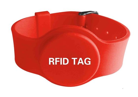 OEM Smart Silicone NFC RFID Controllo di accesso braccialetti 13.56MHZ Per eventi di festival