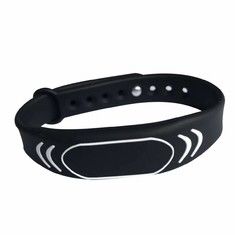 Braccialetto RFID a controllo accesso in silicone Braccialetti RFID impermeabili colore personalizzato