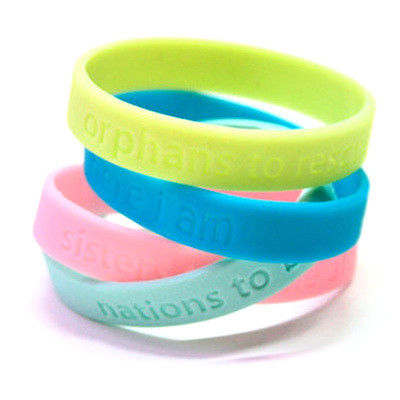Pieghe di controllo di accesso RFID in silicone Pieghe di controllo di accesso RFID impermeabili Pieghe NFC con stampa del logo