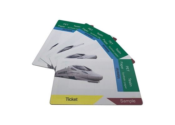 Biglietti per eventi in carta HF RFID stampati su misura con chip EV1 Ultualight