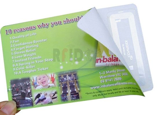 OEM HF RFID carta carta carta Offset stampa PVC biglietti RFID 13,5Mhz-14,5Mhz