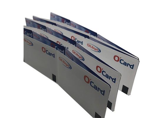 Carta termica stampata su misura NFC RFID Ticket 13.56MHZ Fan Fold