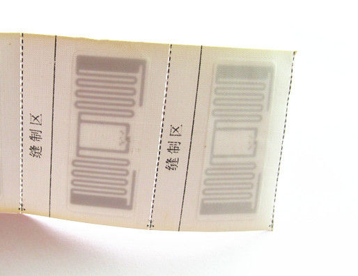 50X35mm Etichetta RFID UHF tessuta ISO18000-6C per la gestione degli abiti