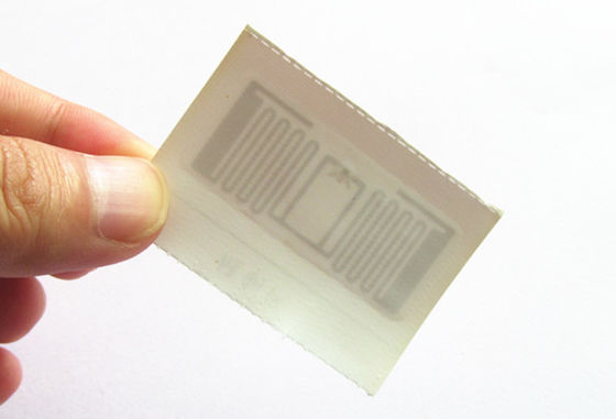 50X35mm Etichetta RFID UHF tessuta ISO18000-6C per la gestione degli abiti