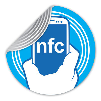 Materiale PET RFID NFC Forum Tag TIPO 2 Etichetta elettronica NFC Frequenza 13.56MHZ