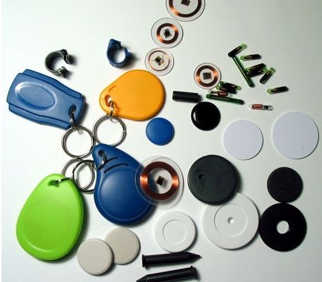 Tag chiavi RFID a colori personalizzati Tag chiavi RFID a controllo accesso Tag chiavi RFID ISO14443B