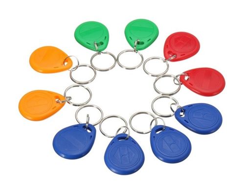 ABS TK4100 Chip RFID Key Fob Tag Passive 125KHZ Per il sistema di controllo degli accessi