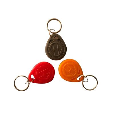 Antenna di rame NFC RFID Portachiavi impermeabili 125khz RFID Fob Tag