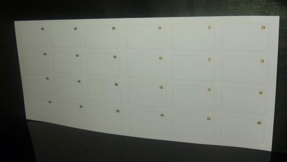 Bianco Matto PVC o PETG HF RFID Inlay Sheet RFID Prelam 4 x 6 Personalizzato