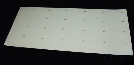 Bianco Matto PVC o PETG HF RFID Inlay Sheet RFID Prelam 4 x 6 Personalizzato