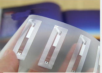 45x76mm HF RFID Inlay PET Materiale 13,56MHZ Frequenza Antenna incisa