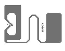 AZ 9627 UHF Inlay / Wet Inlay con chip Alien H3, 30mm*45mm, Higgs-3