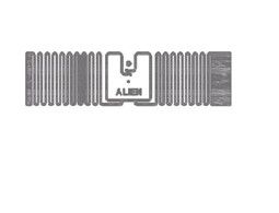 Intelligente 9,5x70mm taglio a stampo UHF RFID inserto con Alien H3 Chip Company Logo