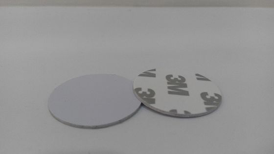 Spessore 1 mm Tag RFID passivo programmabile PVC trasparente 13.56MHz OEM