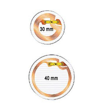 13.56MHz Frequenza HF RFID Smart Tags Round Multi Detection SLI Conformità