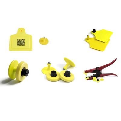 Programmazione TPU RFID Animal Ear Tag per il facile tracciamento di mucche capre bovine pecore