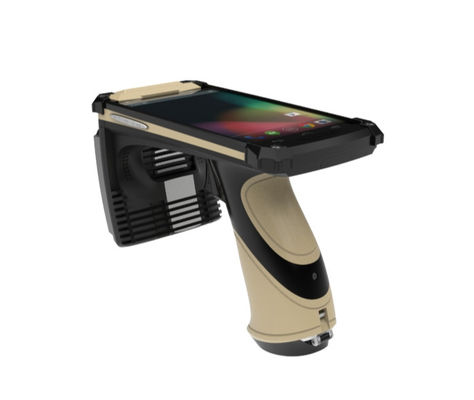 Frequenza UHF lettore di schede RFID portatile lettore e scrittore IP65 Android 7.0