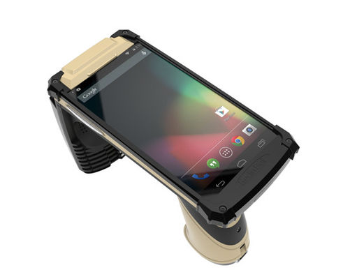 Frequenza UHF lettore di schede RFID portatile lettore e scrittore IP65 Android 7.0
