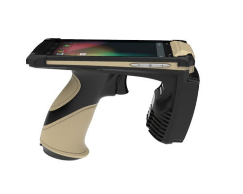 Frequenza UHF lettore di schede RFID portatile lettore e scrittore IP65 Android 7.0